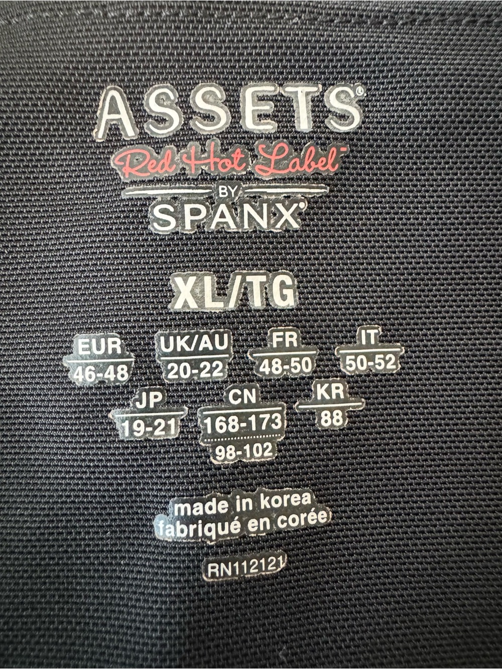 Spanx Assets Velvet Leggings Black High Waist Stretch XL - Picture 3 of 6